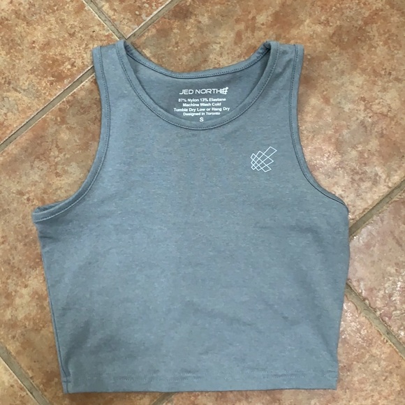 Jed North Gray Top Size S - Picture 1 of 5